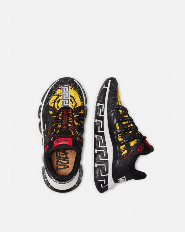 Versace Tênis Trigreca com estampa barroca - Image 3
